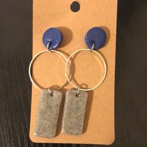 Polymer clay earrings